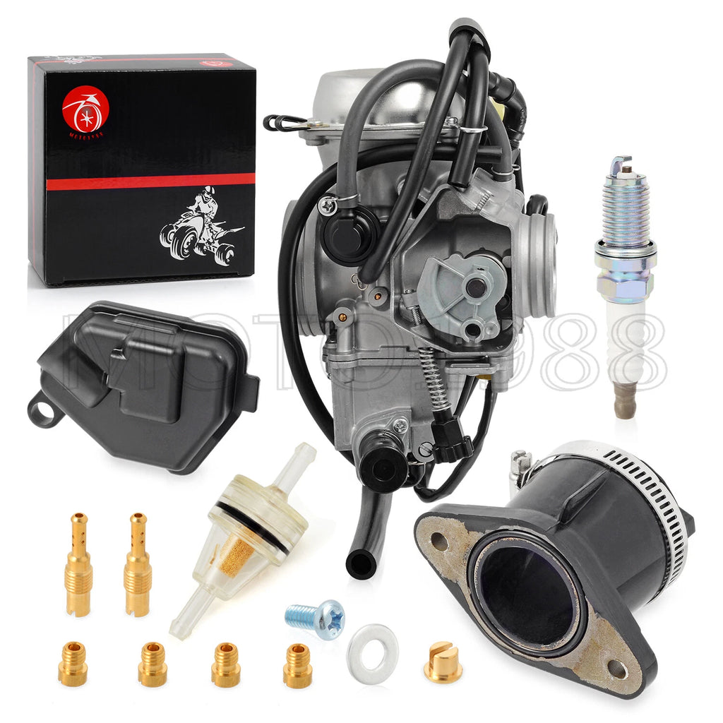 Carburetor with Intake Manifold Boot for Honda TRX500TM TRX500FE TRX500FM TRX500FPE