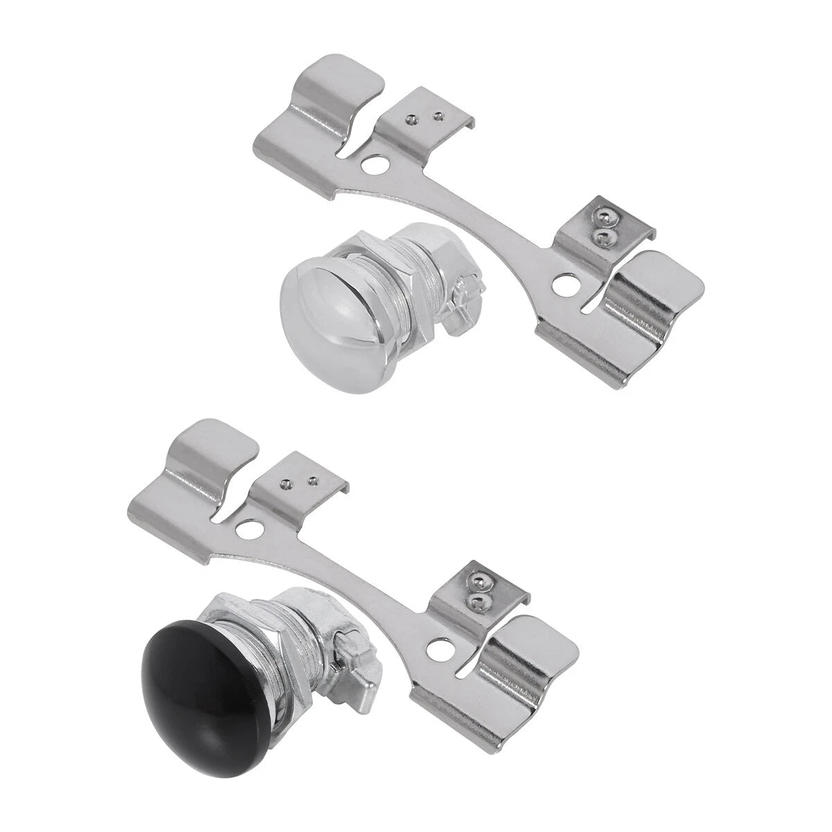 Fuel Door Latch Push Button Gas Cap for Harley Road Glide (1992–2024)