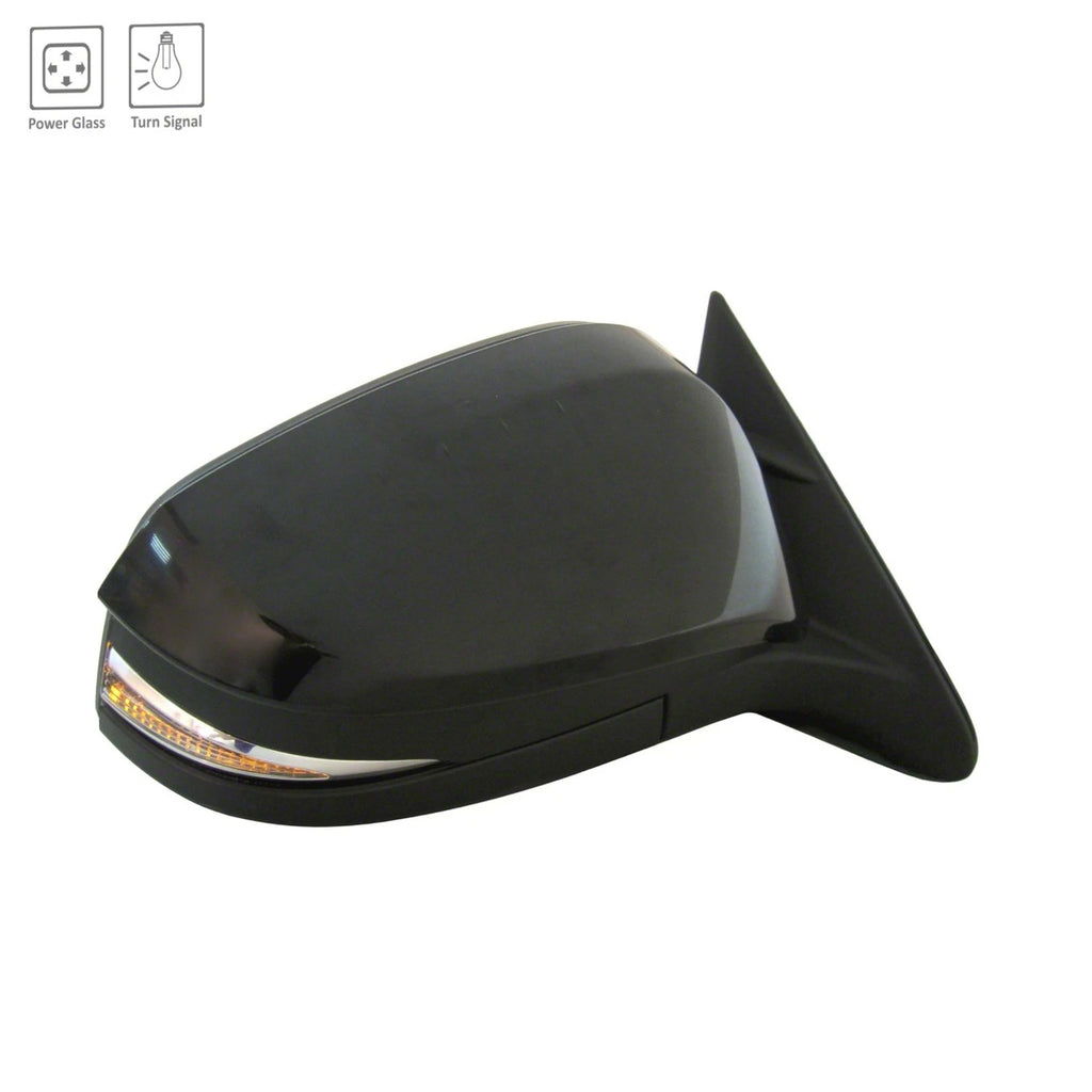 Replacement Power Door Mirror Passenger Side w Turn Signal for Ford (2011–2018)