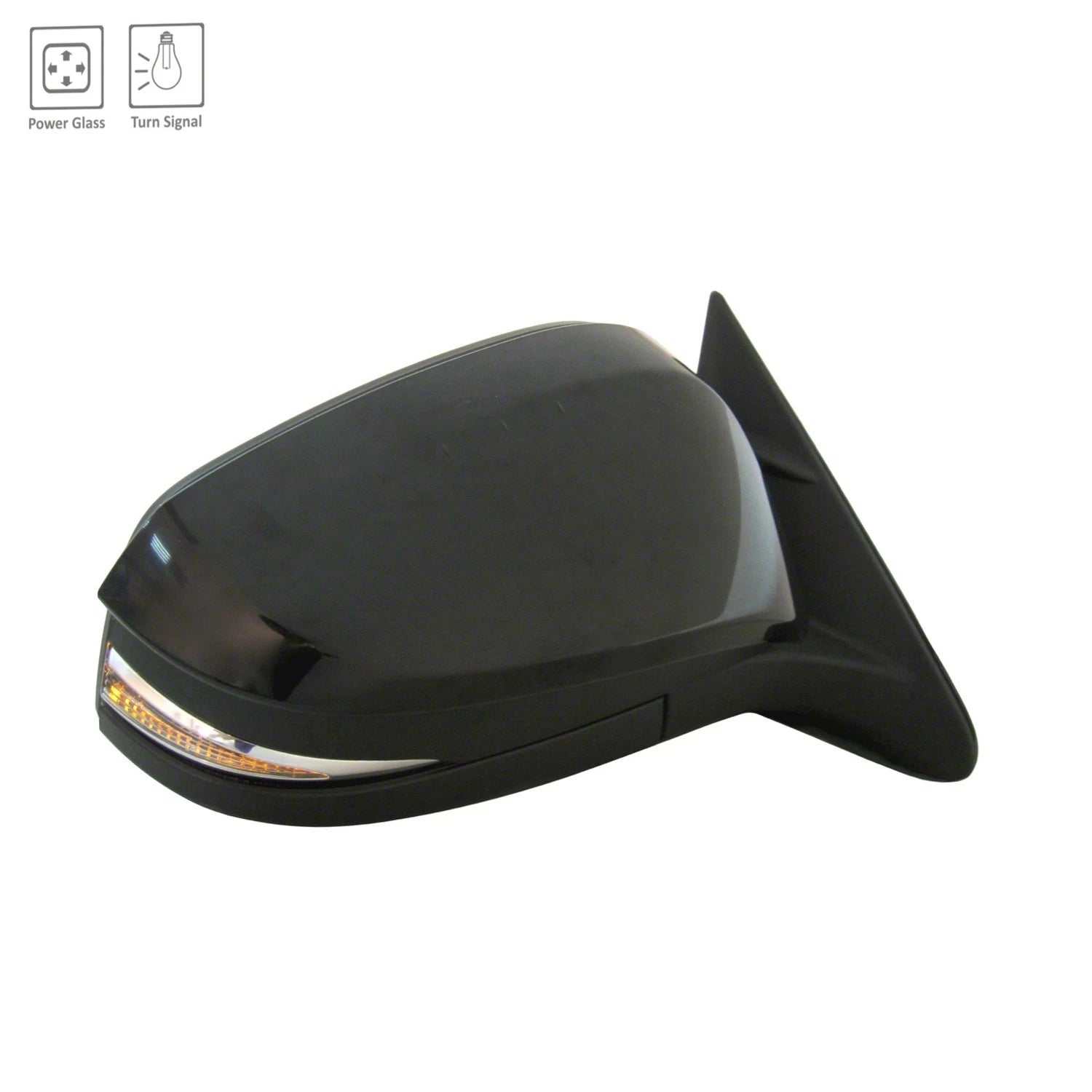 Replacement Power Door Mirror Passenger Side w Turn Signal for Ford (2011–2018)