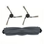 Roller Brush Set with 2 Side Brushes for MOVA S70 (S70, Ultra, Pro)