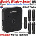 Electric Power Window Handle Crank Switch for Ford GM Chevy Dodge