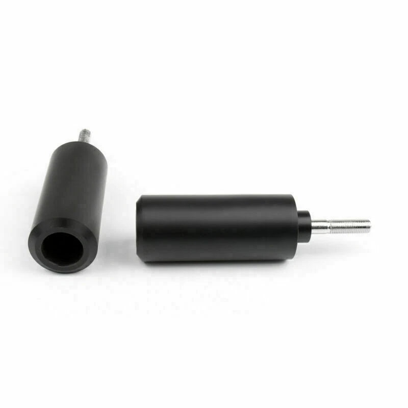 Frame Slider Crash Protector for Yamaha FZ6 (2004–2010) No Cut Black Extended