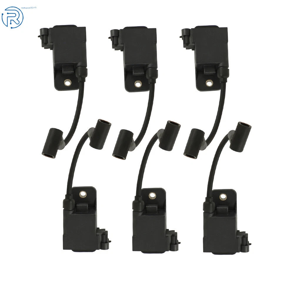 Set of 6 Ignition Coils for Mercury 30-300HP (1996–2007) 827509A10 827509T7 114-7509