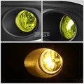 Fog Lights Pair for Honda Civic FC1 (2016) - Yellow Lens, Cover, Switch