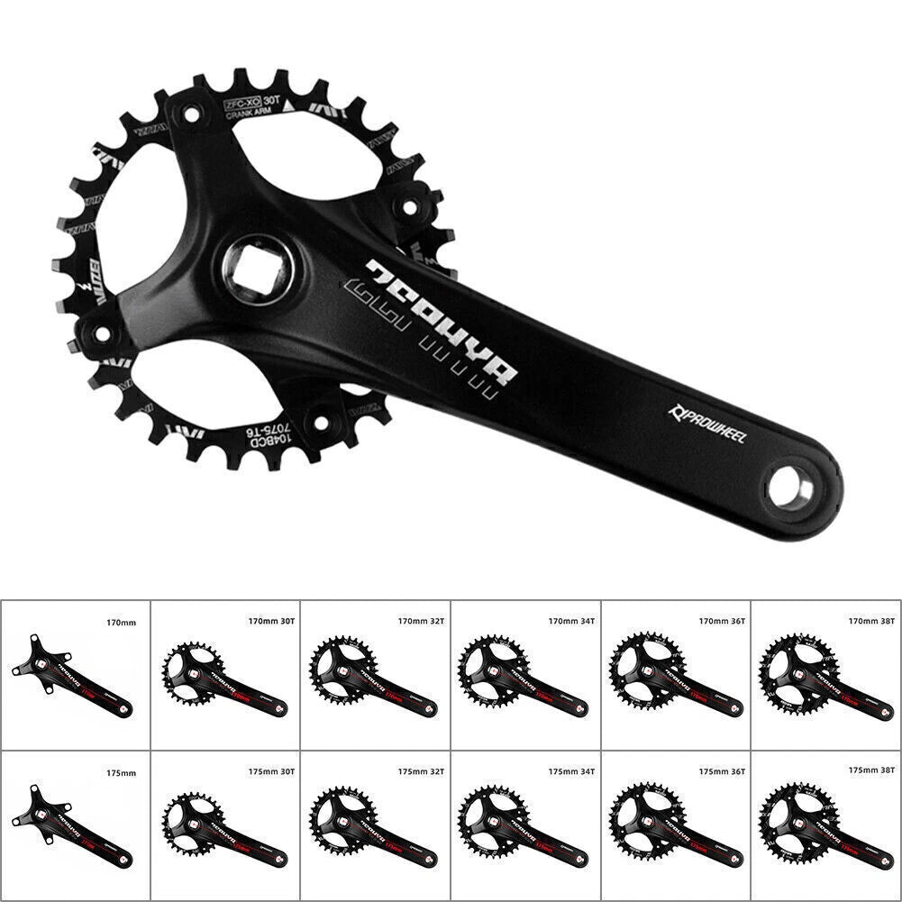 Set of 5 Sprockets 30/32/34/36/38T 104BCD for MTB Crankset