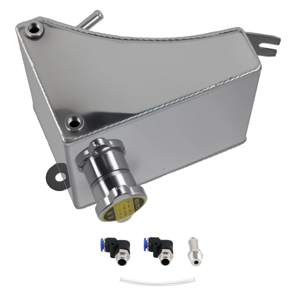 Aluminum Radiator Coolant Overflow Tank for Nissan 240SX 180SX (S13–S15)