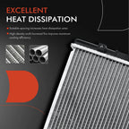 Radiator with Oil Cooler for Toyota Celica (1990–1993) 2.0L 2.2L Automatic