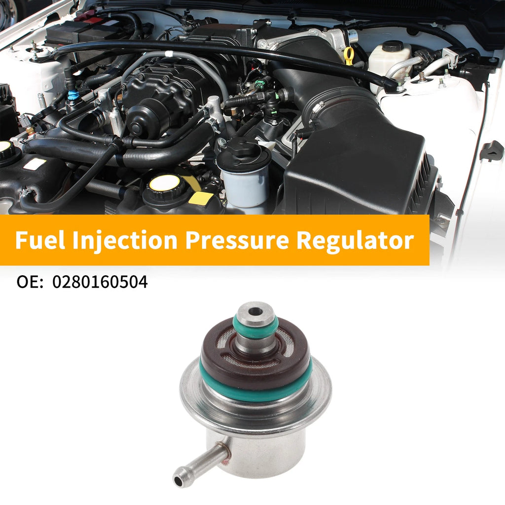 Fuel Pressure Regulator for BMW 323i (1997–2001) No. 0280160504 Metal 20-70 Psi