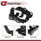 Hood Hinge for Toyota Camry (2002–2021) Left Side 1 pcs