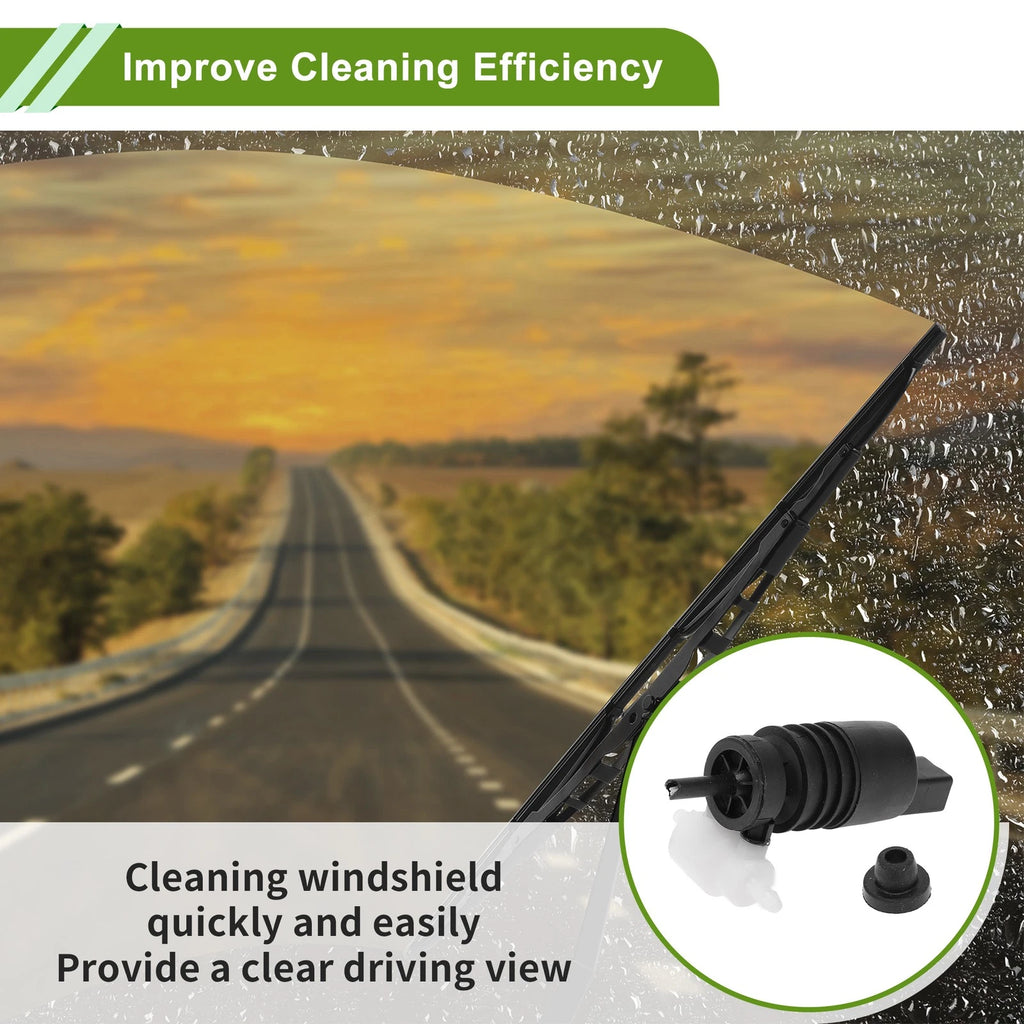 Windshield Washer Pump w/Grommet for Benz (A2468660000)