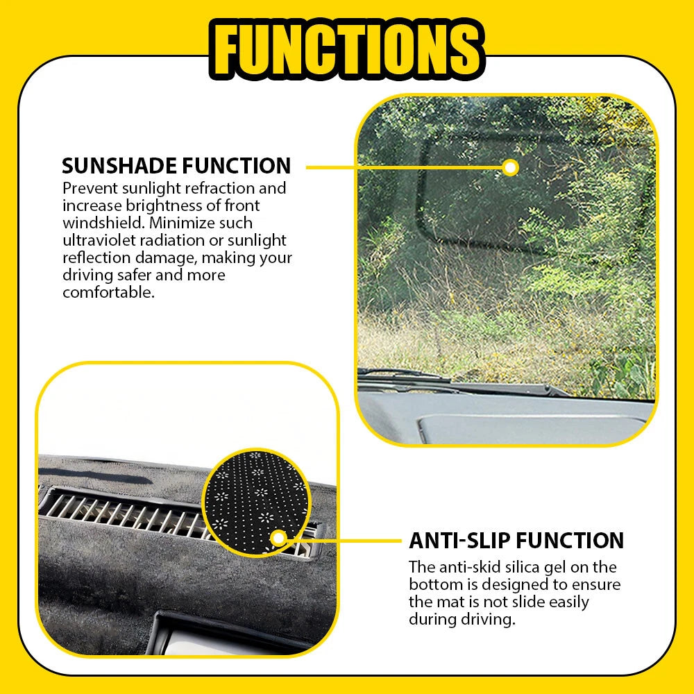 Dash Mat for Chevrolet C1500 C2500 C3500 (1988-1994)