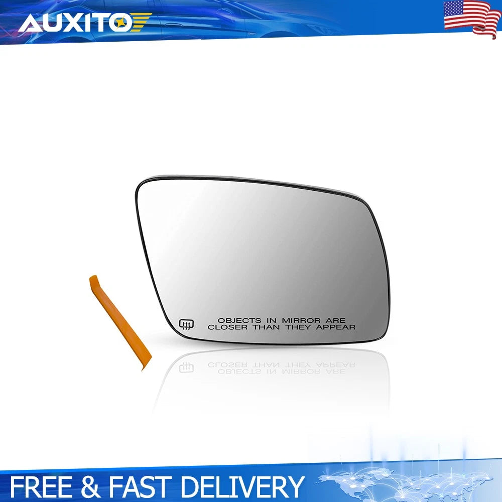 Passenger Side Power Heated Mirror Glass for Dodge Journey (2009–2020)