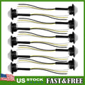 Dual Function White LED Strobe Marker Lights for Vehicles (12V 24V)