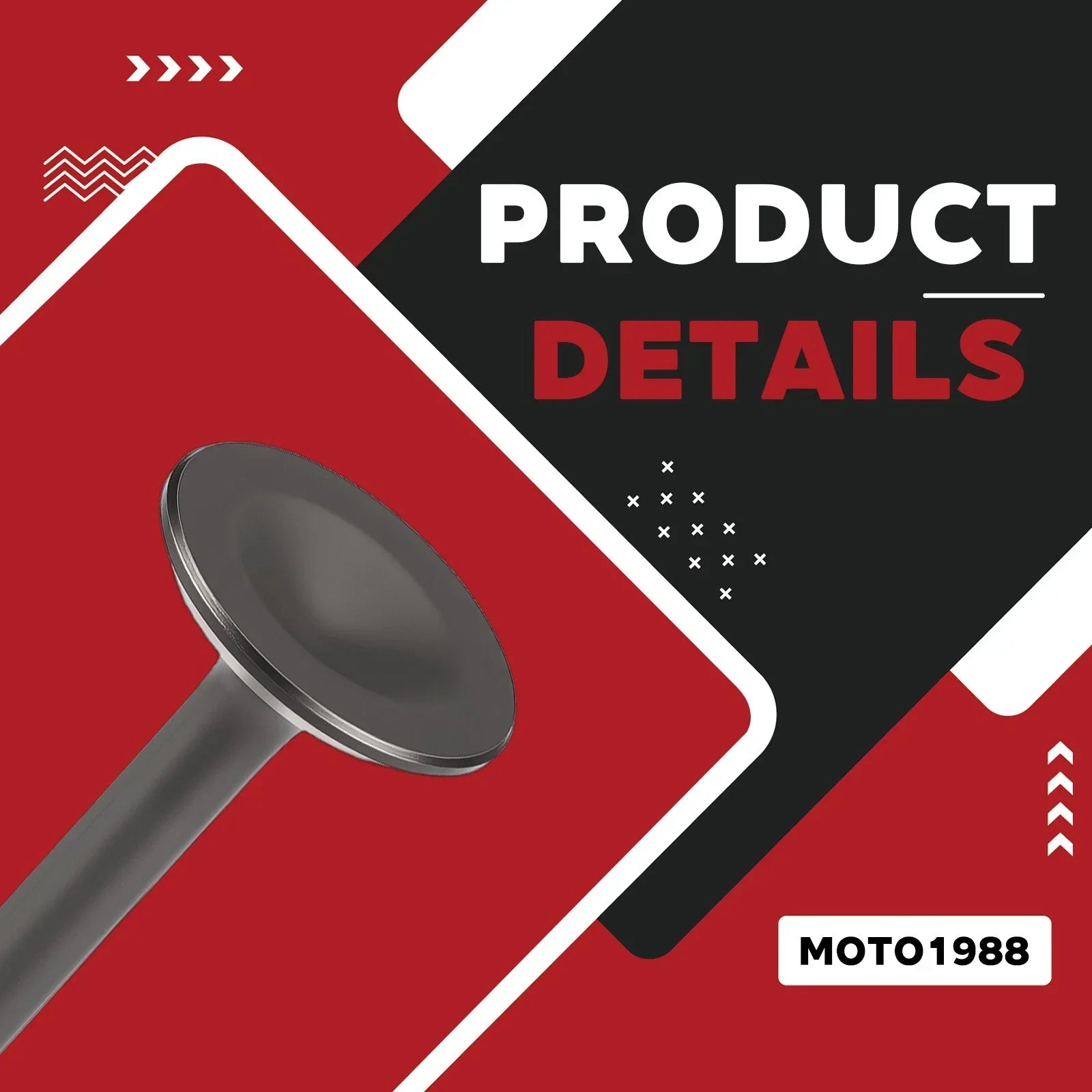 Intake & Exhaust Valves for Kawasaki Mule 600 610 SX KAF400 (2005–2024)