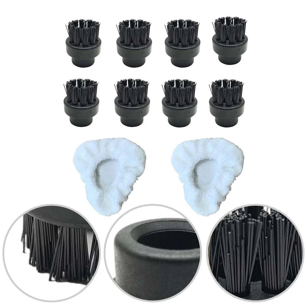 Brush Tool Pads for Dupray Steam Cleaner (Compatible with Steam Mop)