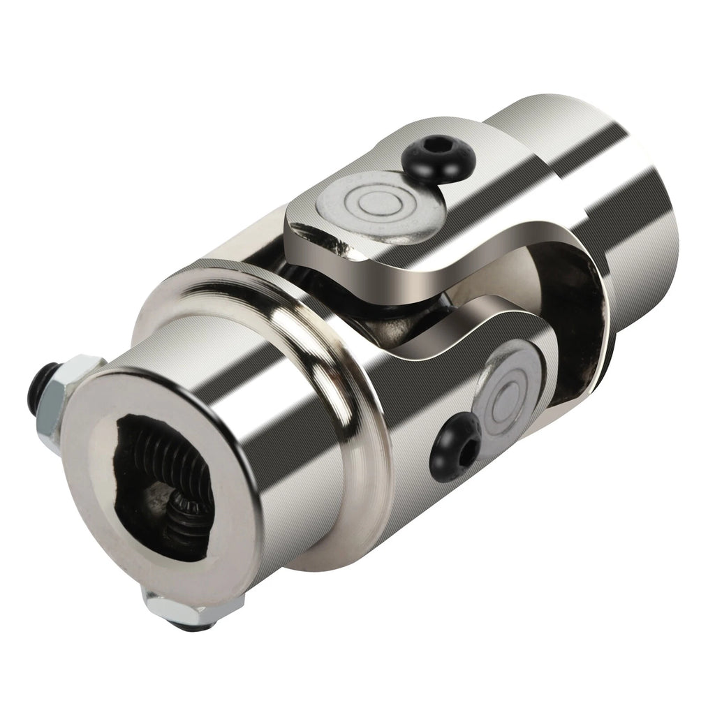 Universal Steering U-Joint Shaft Chrome Steel 3/4" x 3/4" DD