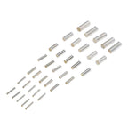 600pcs Non Insulated Copper Tube Terminal Kit for Automotive Applications