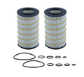 Set of 2 Wix 57078 Engine Oil Filters for (Metal Free)