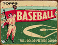 Vintage TOPPS Replica Sign for Baseball Box (1954) #1327