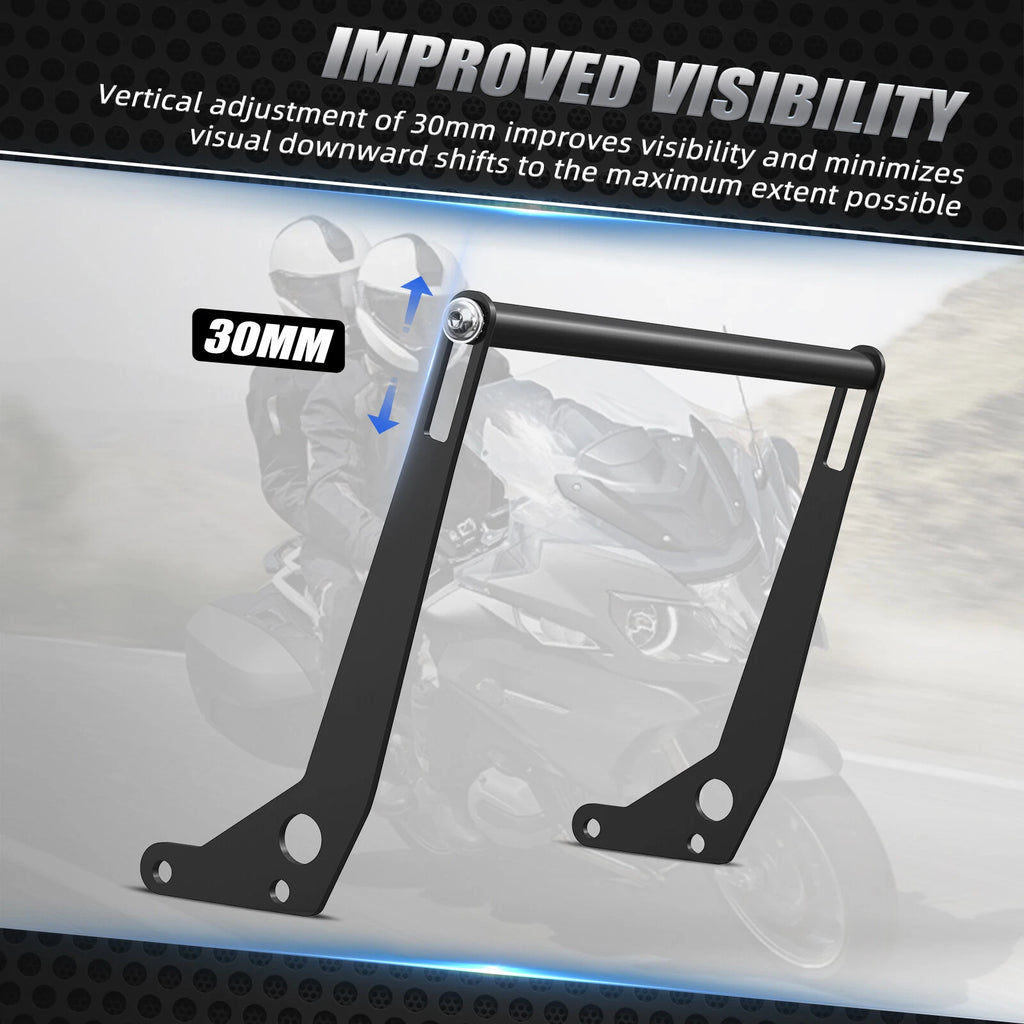 Adjustable 12mm Navigation Bracket for BMW R1200GS/R1200GS Adventure (2013–2018)