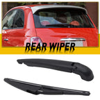 Rear Windshield Wiper Arm & Blade for Fiat 500 (2012–2019)