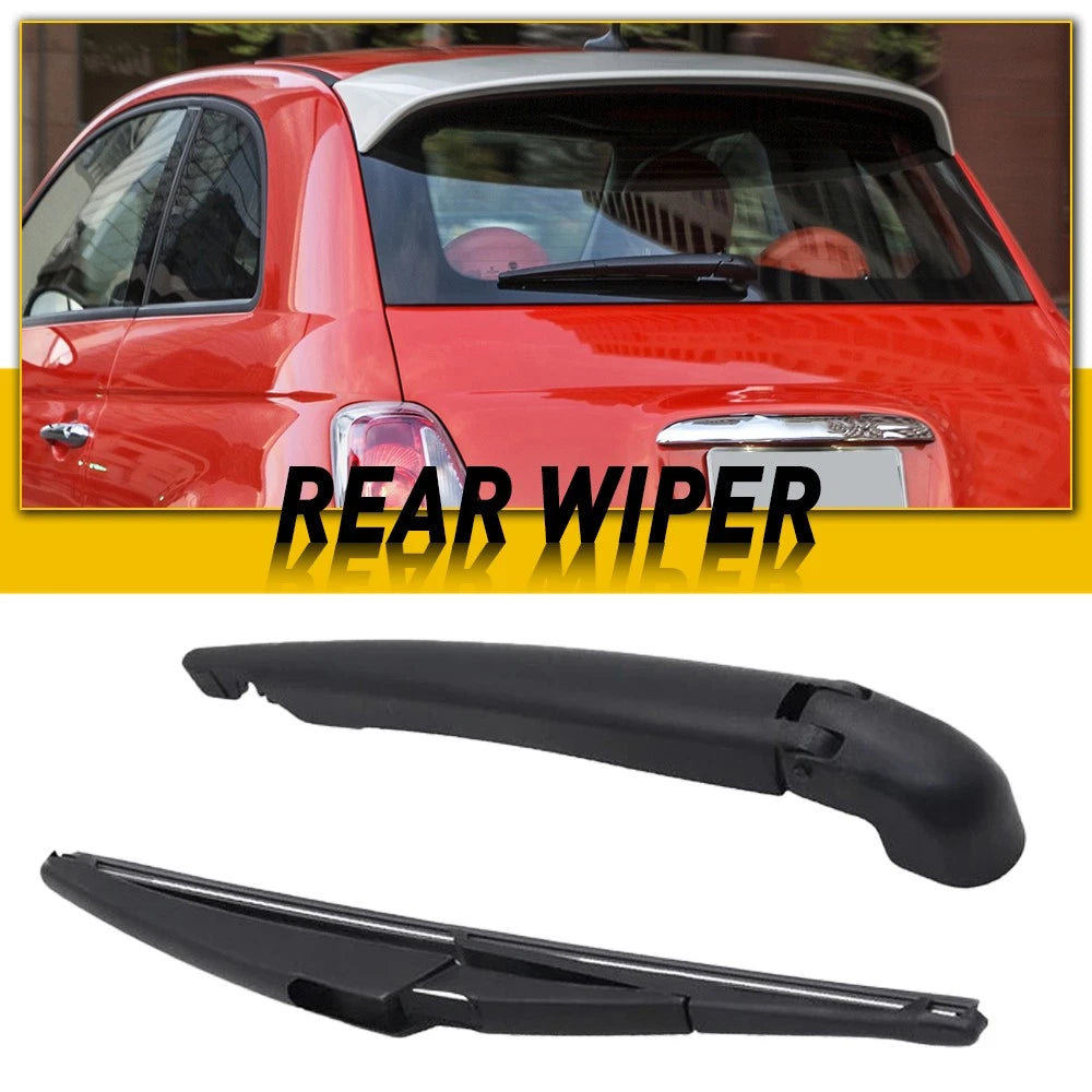 Rear Windshield Wiper Arm & Blade for Fiat 500 (2012–2019)