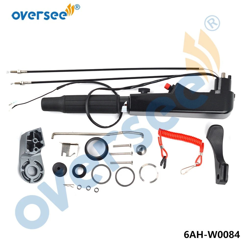 6AH-W0084 Steering Handle Assembly for Yamaha Outboard F15 F20 (4-Stroke)