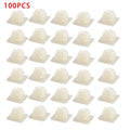 100Pcs Bumper License Plate Nut Bracket Clip Screw Grommet for Chevrolet