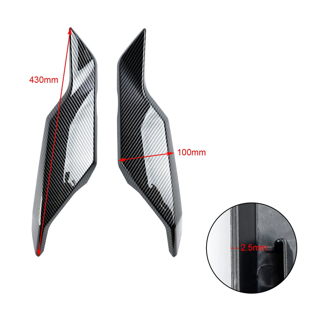 Rear Tail Side Seat Fairing Panel for Yamaha Tracer 900/GT (2018–2020) Carbon