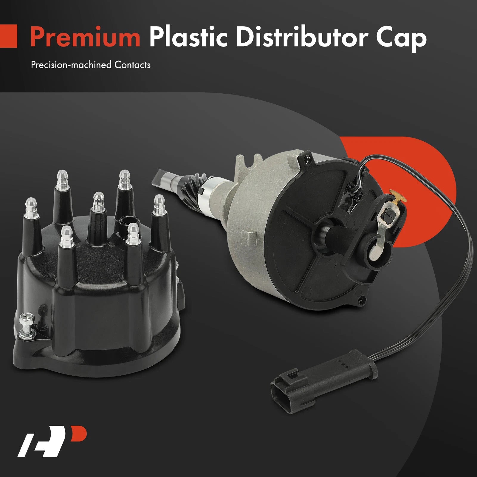 Ignition Distributor with Cap & Rotor for Jeep Cherokee Wrangler (1998-2002)