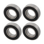 Set of 4 1641-2RS Ball Bearings 1" x 2" x 9/16 Rubber Sealed