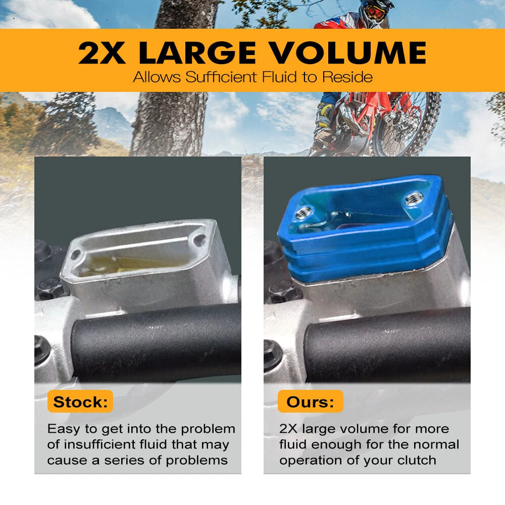 Large Volume Clutch Reservoir for Husqvarna TC125 TC250 TX125 TX300 (2017–2020)