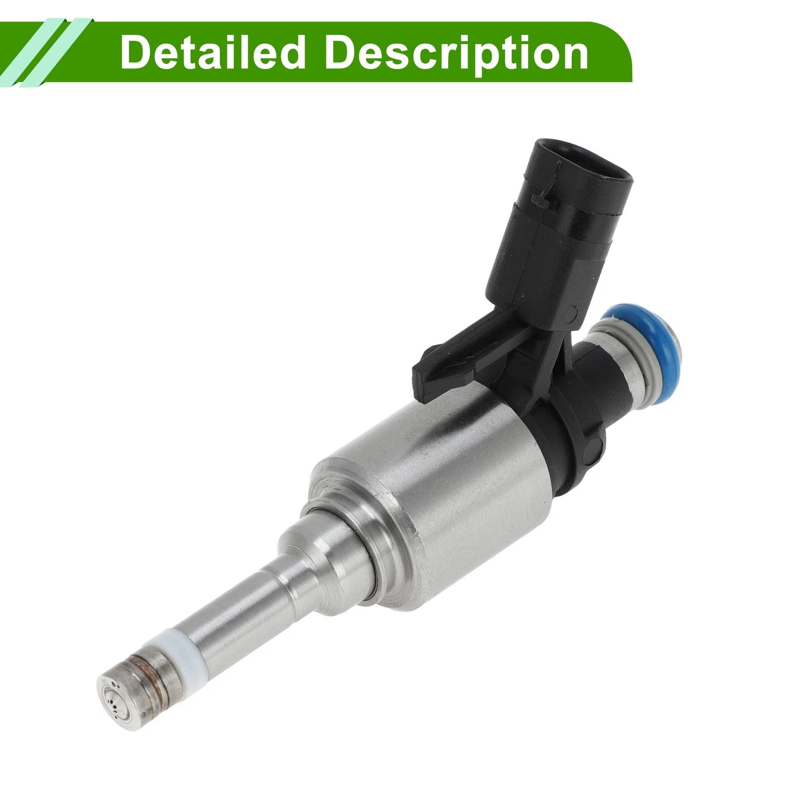 Fuel Injector No.06B906036C for Audi A4 B8 1.8 TFSI (2011–2015) 1 Pc Black