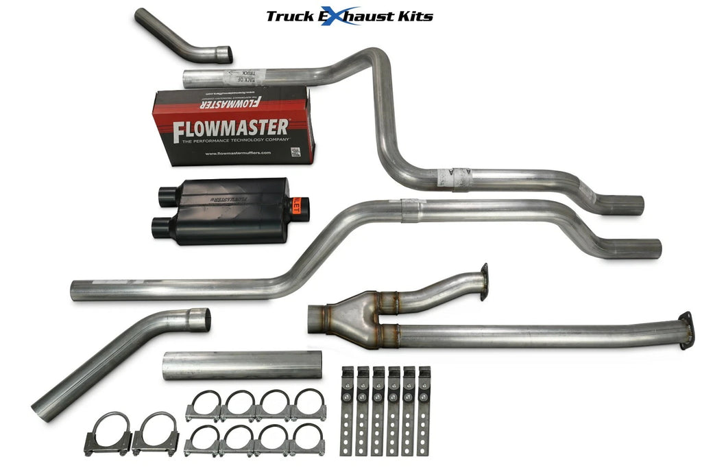 2.5" Dual Exhaust Kit for Toyota Tundra (2014–2021) Super 44 Corner Exit