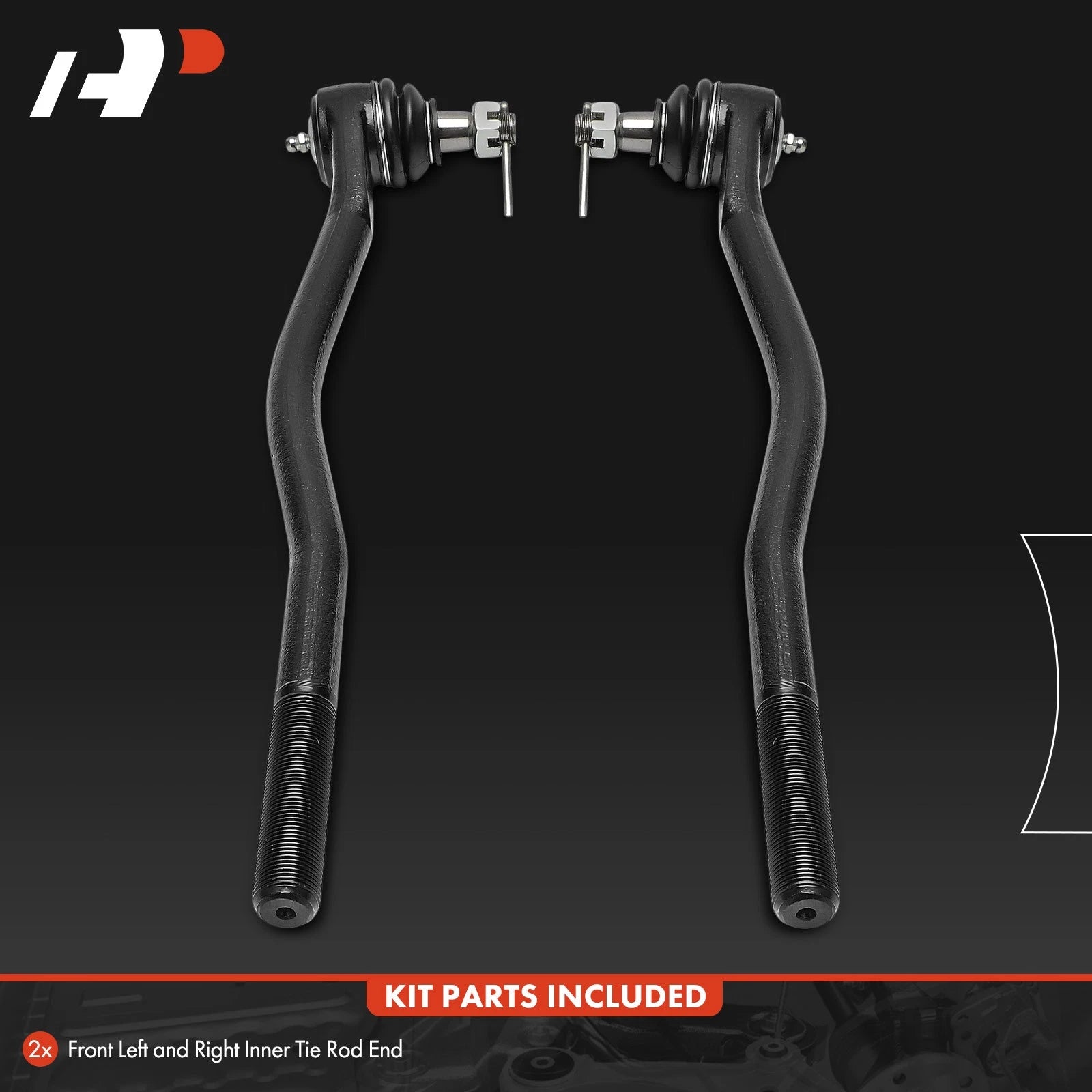 2X Front Inner Tie Rod Ends for Ford Explorer Ranger (1990-1997)