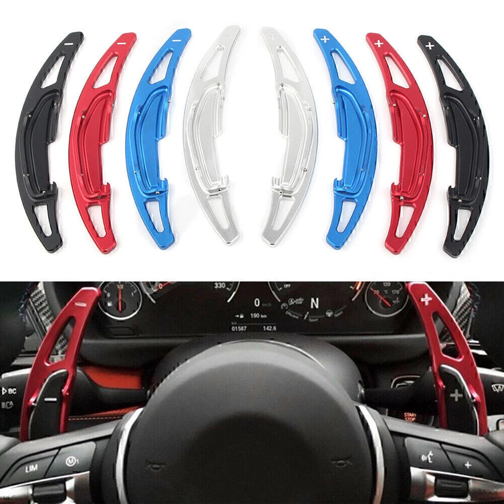 2pcs Shift Paddle Shifter Extension for BMW M2 M3 M4 M5 M6 X5M (2014–2020)