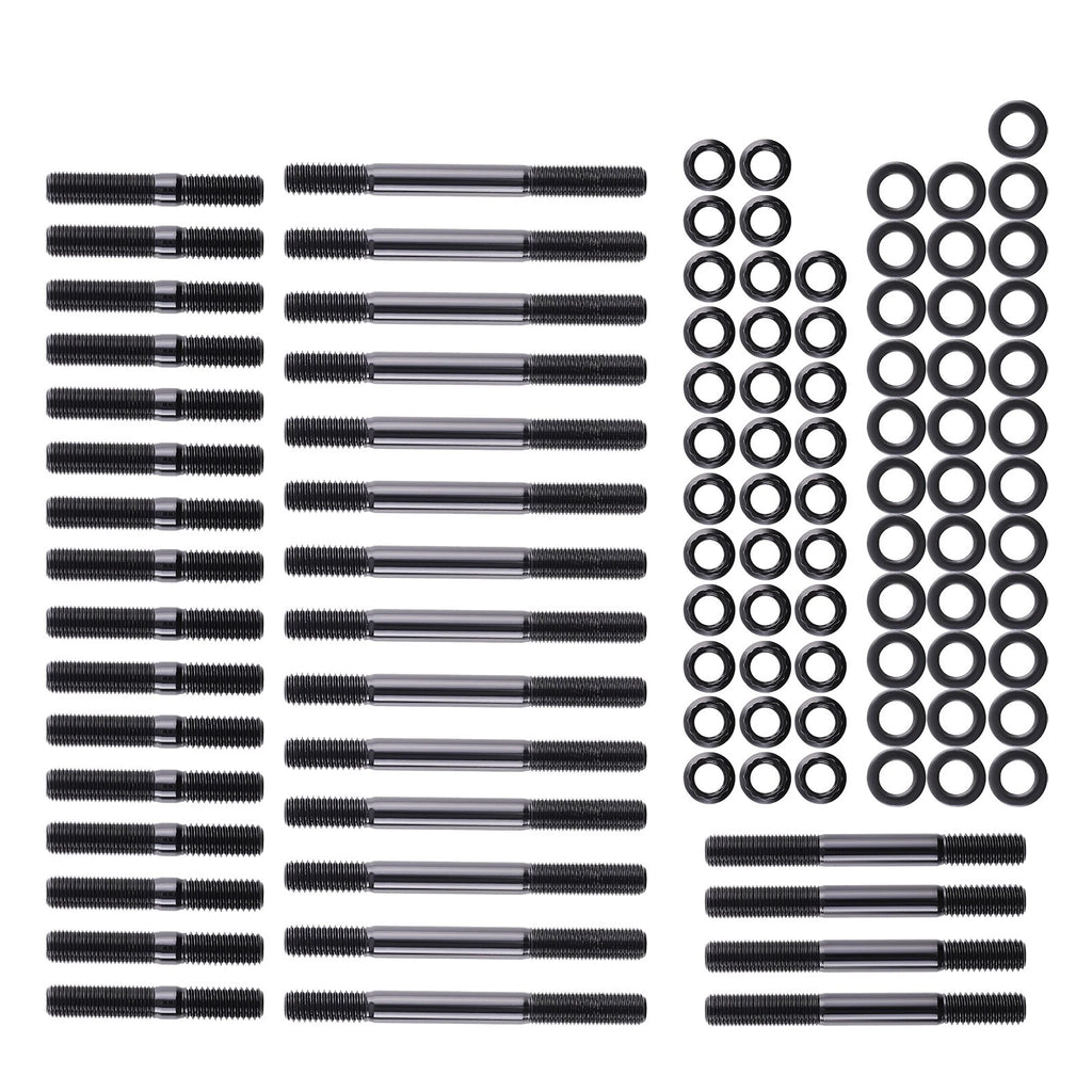 Cylinder Head Stud Kit for Chevy SBC 265 267 283 302 305 307 327 (134-4001)