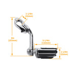 Long Highway Foot Pegs for Harley Touring Road King Street Glide (1-1/4" Bars)