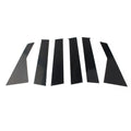 6 x Car Door Window Pillar Post Trims for Dodge Journey (2009-2020)