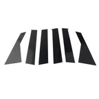 6 x Car Door Window Pillar Post Trims for Dodge Journey (2009-2020)