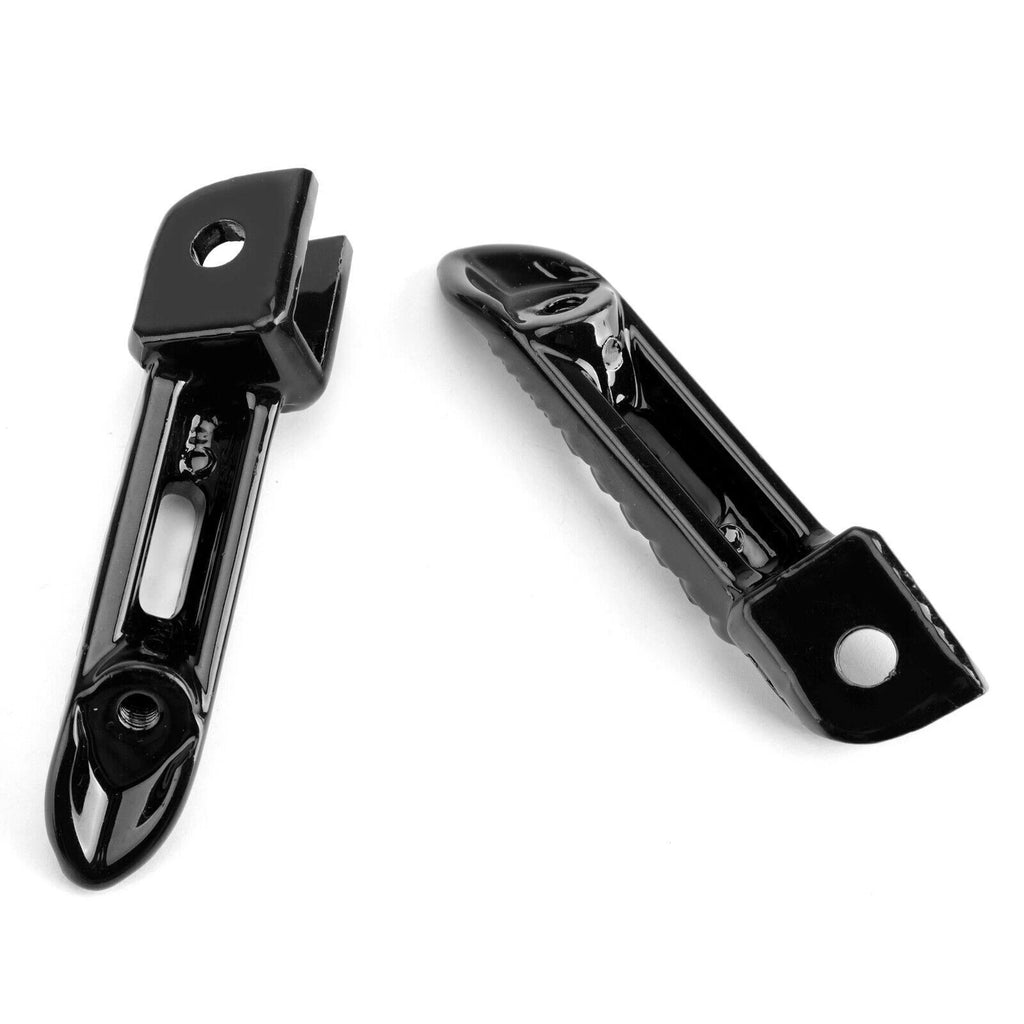 Front Foot Peg Footrest for Suzuki GSXR600 GSXR750 GSXR1000 (2005–2014) Black