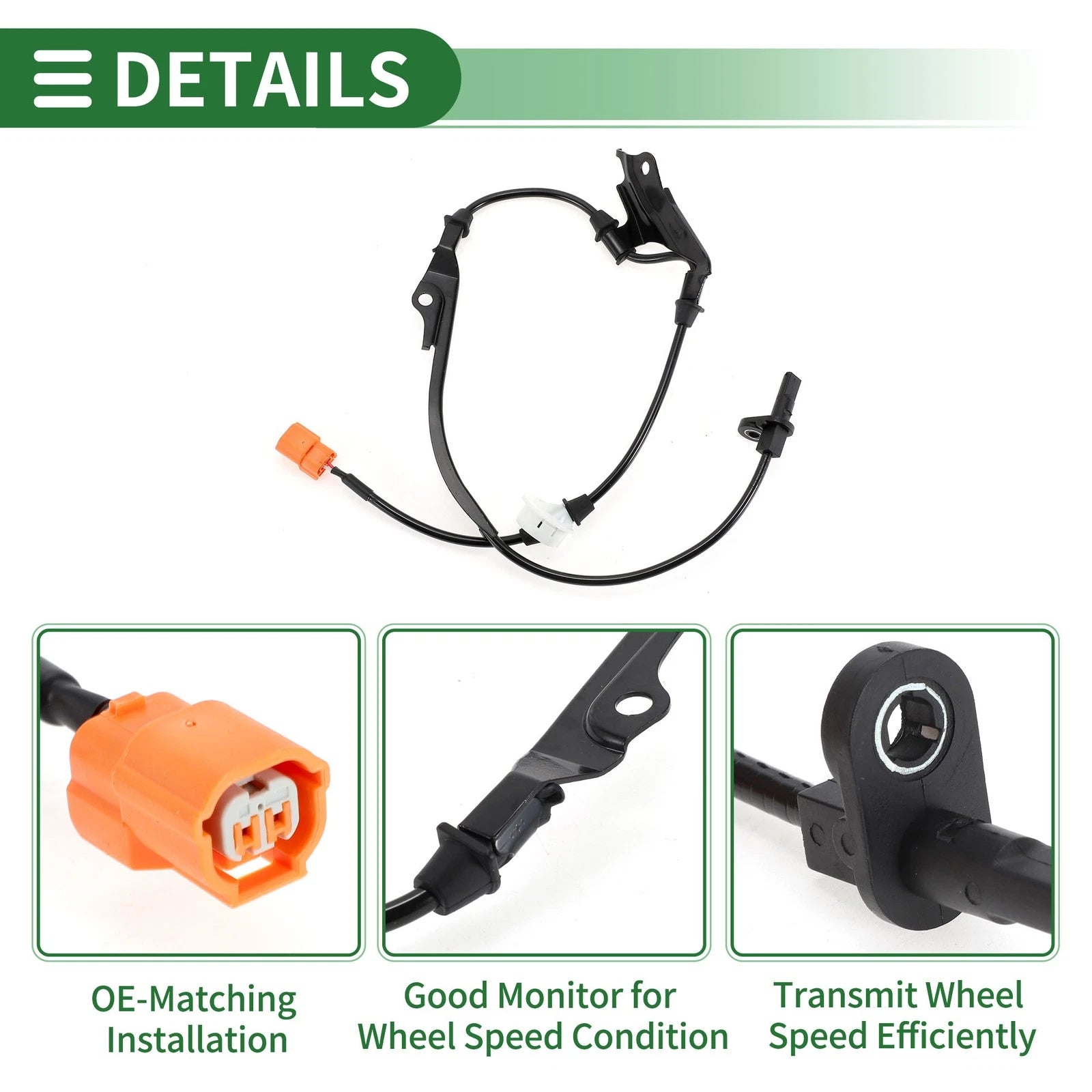 ABS Wheel Speed Sensor for Honda Accord (2003–2006) - 57455SDAA02