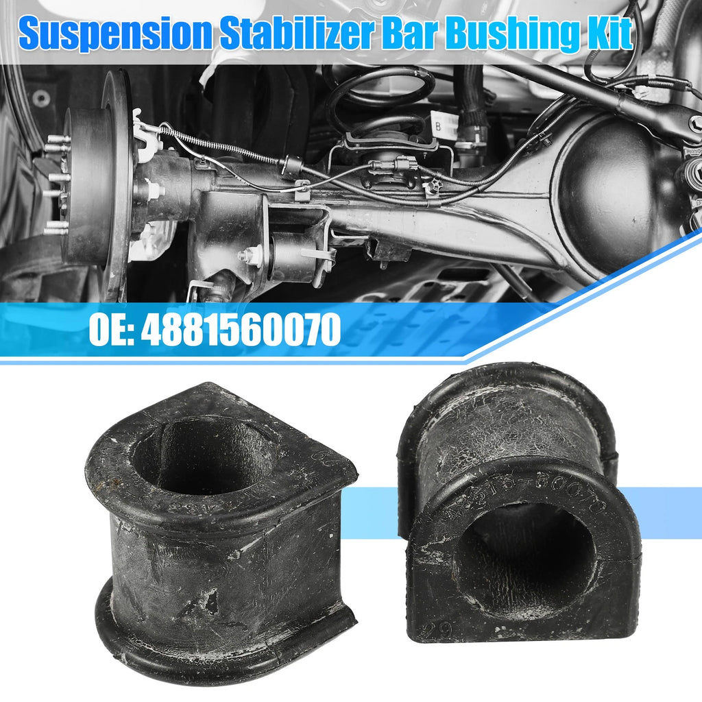 2pcs Suspension Stabilizer Bar Bushings No. 4881560070 for Toyota Land Cruiser 