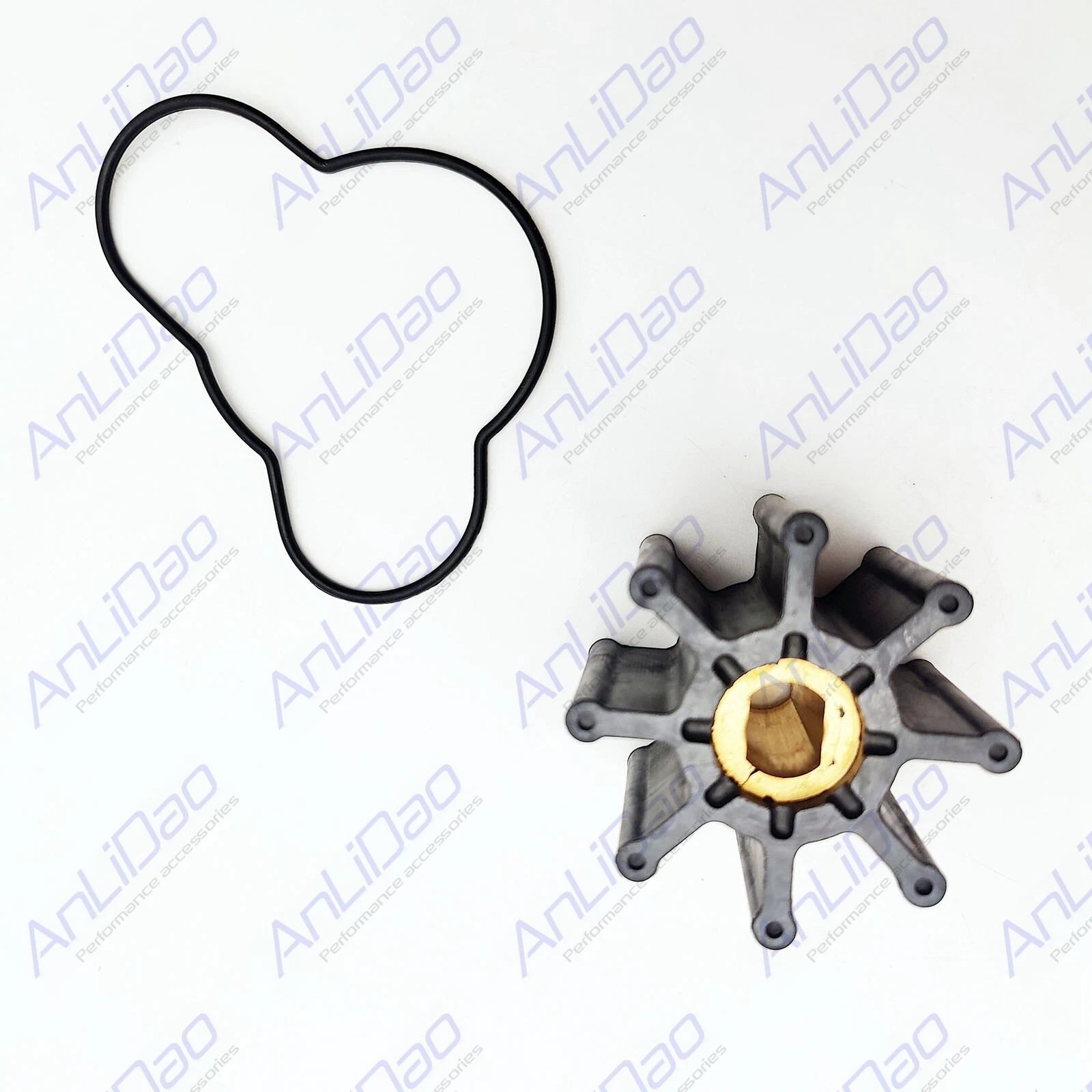 Brass Pump Impeller for MerCruiser 4.3 5.0 5.7 6.2 496 47-862232A2 47-8M0104229