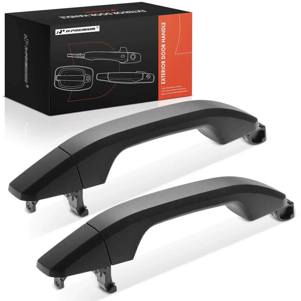 2X Rear Exterior Door Handle for Chevy Silverado GMC Sierra 1500 (2014â2018)
