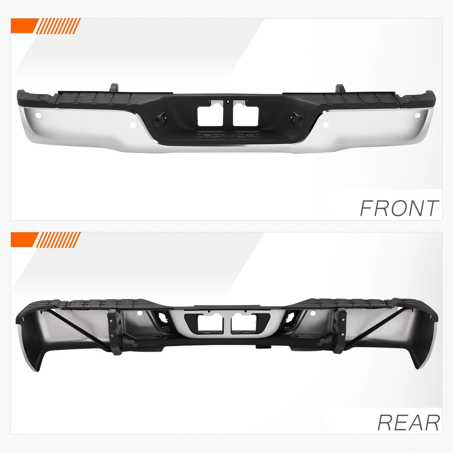 Chrome Front Grille for Toyota Sienna (2015–2017)