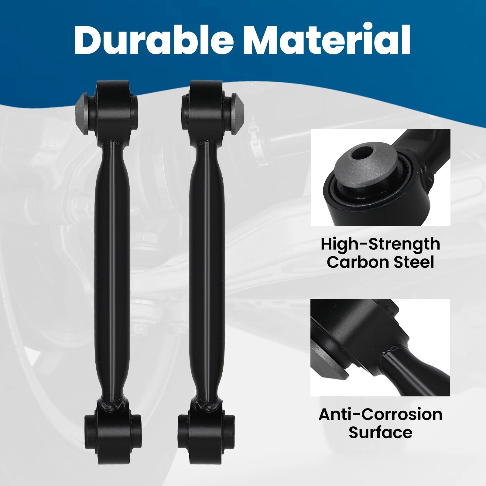 Set of 2 Rear Lower Forward Control Arms for Fusion MKZ (2017–2019) K643201