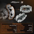 Brake Caliper Pair for Jeep Grand Cherokee (2005–2010)