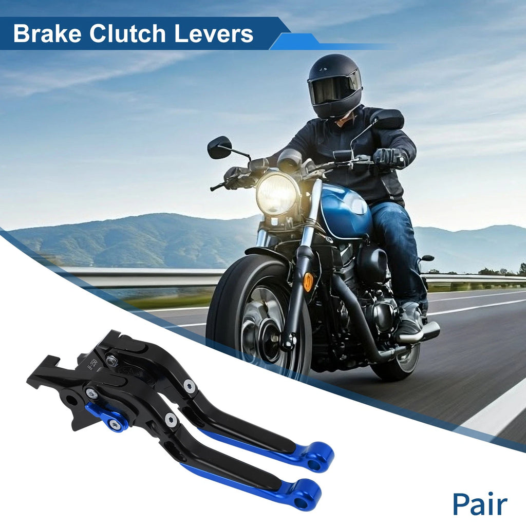 Adjustable Brake Clutch Levers for Honda Rebel CMX 500 300 (2017–2023) Black Blue